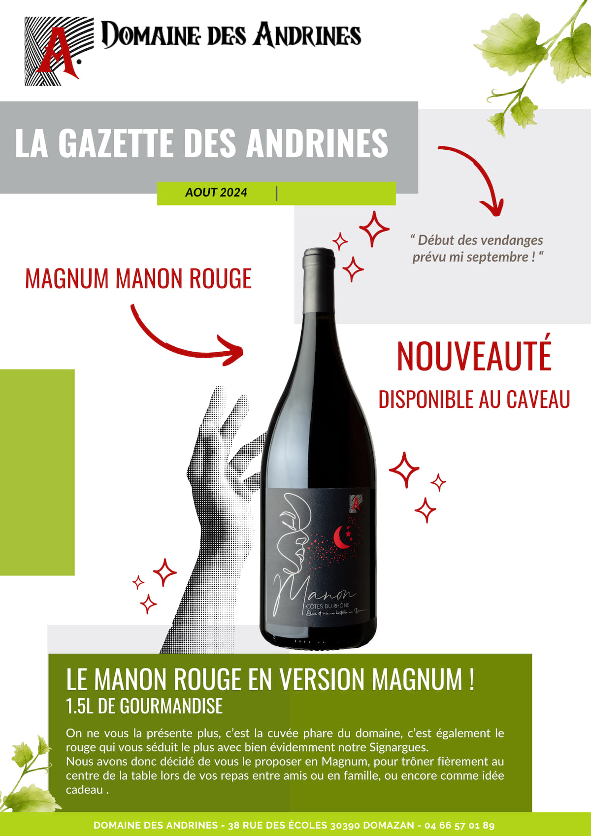 Le Manon rouge désormais disponible en Magnum